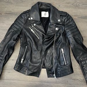 Sergepariente leather jacket